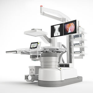 litotriptor extracorpóreo / fijado al suelo / con columna de endoscopia / con amplificador de brillo