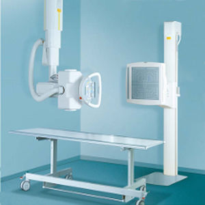 sistema de radiografía / digital / para radiografía polivalente / con brazo portatubos telescópico de techo