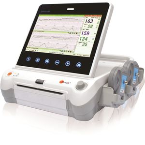 monitor fetal con pantalla táctil / con conexión inalámbrica