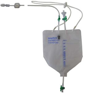 kit de drenaje ventricular / con 1 cámara