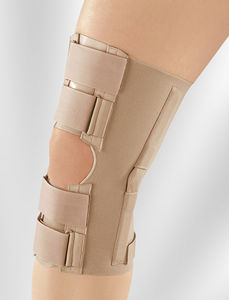 órtesis de rodilla / con refuerzo flexible / rodilla abierta