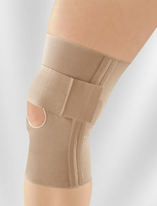 órtesis de rodilla / con refuerzo flexible / rodilla abierta