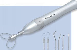 instrumento de retracción para puente dental