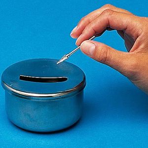 contenedor de esterilización para instrumental dental / no perforado