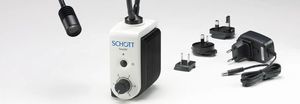 fuente de luz para microscopio / LED / compacta