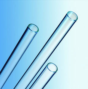 tubo de muestras de laboratorio / cilíndrico / de vidrio