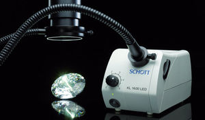 fuente de luz para microscopio / LED / fría