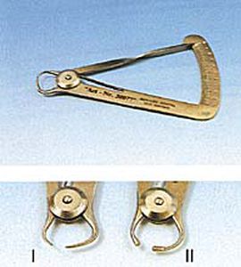 calibradores deslizantes de Iwanson / para odontología