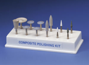 kit de instrumentos para restauración dental / para acabado dental / para pulido dental