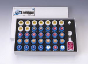 material dental de porcelana / para estratificación de cerámica / opaco
