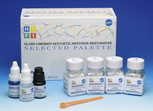adhesivo dental para la restauración dental / vidrio ionómero