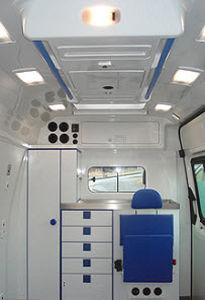 ambulancia furgoneta / tipo C