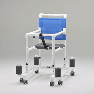 andador con ruedas 6 ruedas / con asiento / de altura variable