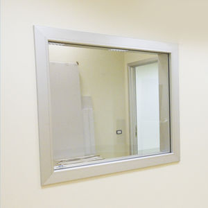 ventana de observación / de protección radiológica