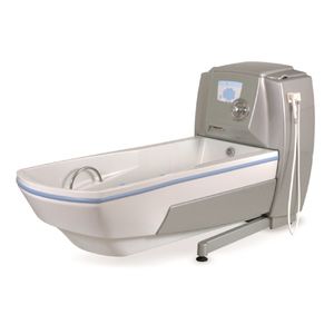 bañera de balneoterapia cuerpo entero / de altura regulable / con lámparas de cromoterapia