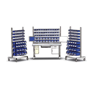 estantería para productos farmacéuticos móvil