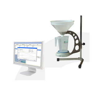 flujómetro de orina configurado para ordenador / con enlace inalámbrico