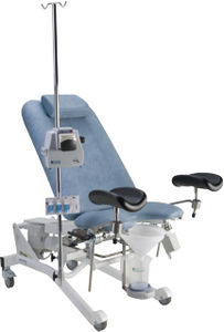 sillón de reconocimiento de ginecología / para urología / eléctrico / de altura variable