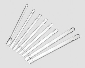 cureta ginecológica / de aspiración intrauterina / desechable / rígida