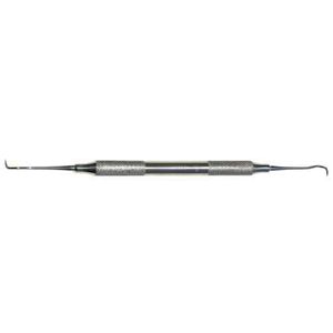raspador dental veterinario / doble