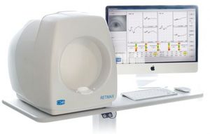 electroretinógrafo con electrooculógrafo / con potenciales evocados / configurado para ordenador