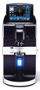 frontofocómetro automático / con medición de la distancia interpupilar / con medición de la transmitancia de UV