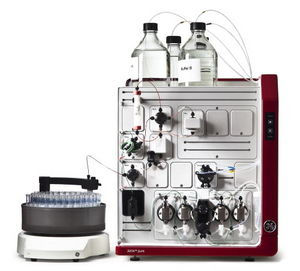 sistema de cromatografía de líquida / de purificación de proteínas / UV / modular