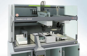 sistema automático de pipeteo de laboratorio