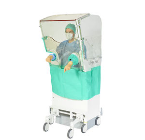 pantalla de radioprotección rayos X / portátil / con ventanas / con abertura para guantes