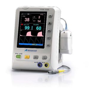 plataforma de telemonitorización de constantes vitales / con pantalla