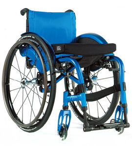 silla de ruedas activa / con reposapiernas / plegable