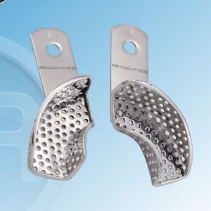 molde dental superior / de retorno / perforado