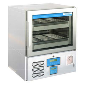 refrigerador de banco de sangre / empotrable / con descongelación automática / de acero inoxidable