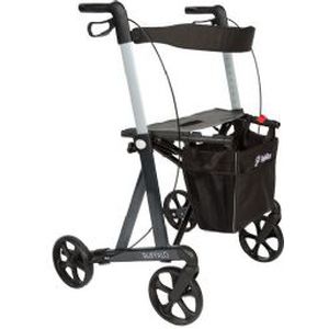 andador con ruedas 4 ruedas / con asiento / con canastas