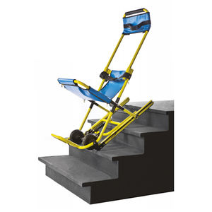 silla de traslado salvaescaleras / con ruedas / plegable