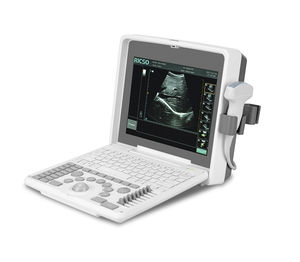 ecógrafo veterinario portátil / de uso múltiple / blanco y negro