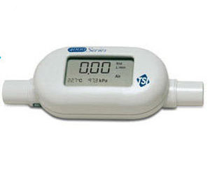 flujómetro másico / de gas / con pantalla LCD
