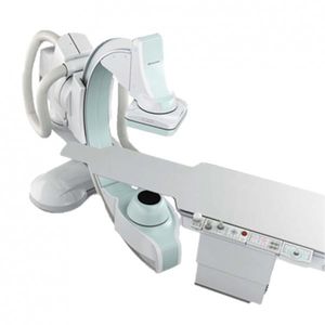 sistema de fluoroscopia / digital / para fluoroscopia intervencionista / con amplificador de brillo fijado al suelo