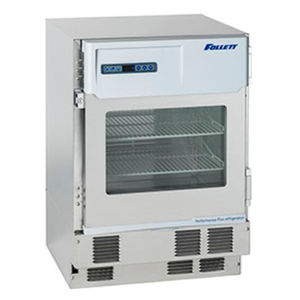 refrigerador de laboratorio / empotrable / con descongelación automática / de acero inoxidable