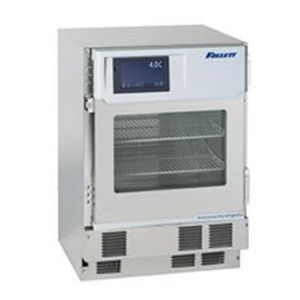 refrigerador de laboratorio / empotrable / con descongelación automática / de acero inoxidable