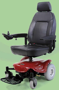 silla de ruedas eléctrica / de exterior / de deporte / con reposacabezas