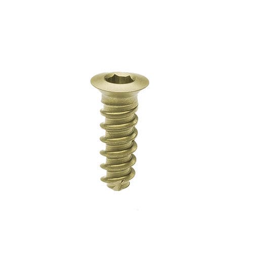 Tornillo de compresión ósea cervical Aero Medical canulado metálico