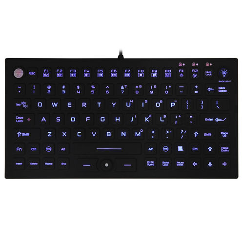 Teclado Con Puntero Jh Ikb Bl Jinghong Industrial Con Teclas