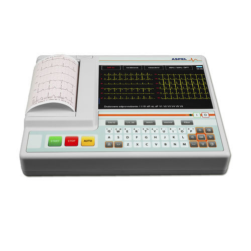 Electrocardiógrafo para diagnóstico en reposo ORANGE v 07 105 ASPEL