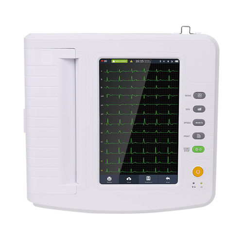 Electrocardiógrafo para diagnóstico en reposo ECG1212G Contec