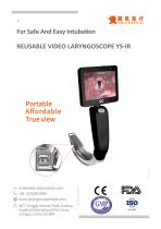 Videolaringoscopio Ys Ir Jiangsu Mole Electronic Technology De