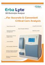 Analizador De Electrolitos Automatizado Lyte Erba Diagnostics