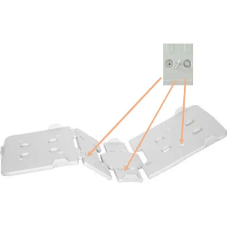 Camilla espinal de plástico PX305 Pinxing Medical Equipment Co.,Ltd