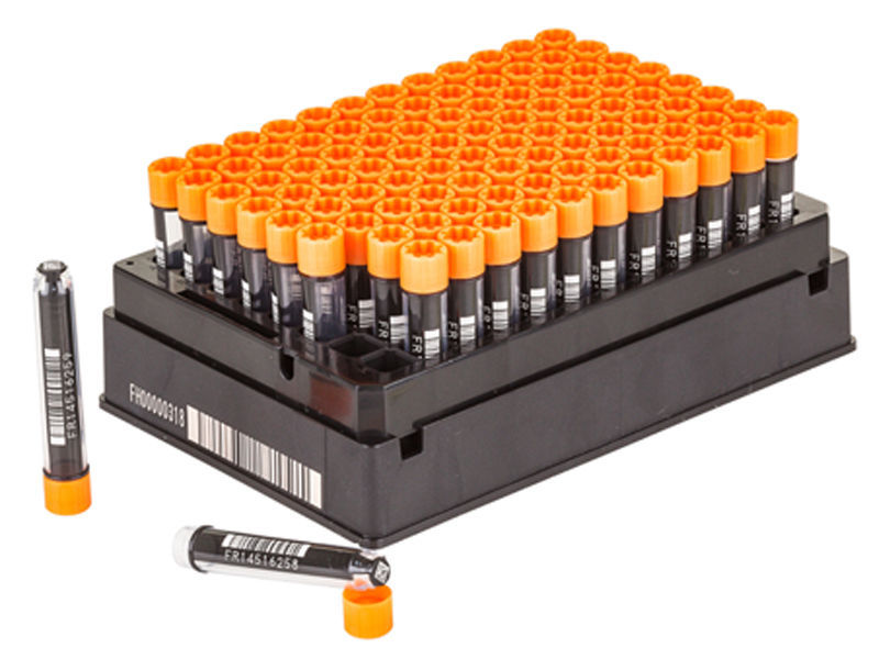 Tubo de muestras de laboratorio FluidX series Brooks Life Sciences