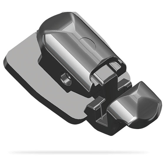 Bracket estético Alias™ Ormco autoligante / lingual